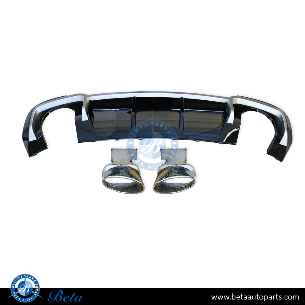 Rear Diffuser RS3 Look for Sedan Sport for Audi A3 2017-2019 models, Part Number 8V5807521AA Rear Diffuser RS3 Look for Sedan Sport for Audi A3 2017-2019 models, Part Number 8V5807521AA